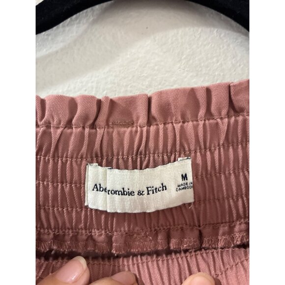 Abercrombie & Fitch Belted Paperbag Utility Joggers Elastic Ankle NWT Medium - Picture 3 of 10